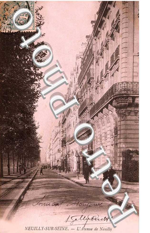 L'AVENUE DE NEUILLY 