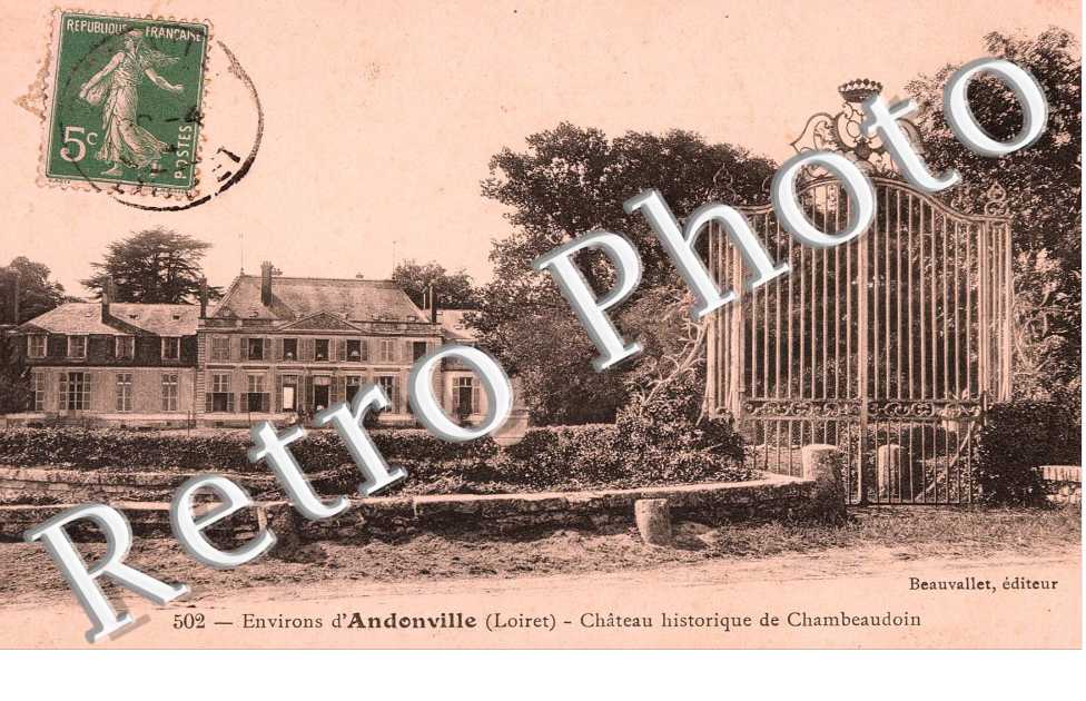 chateau historique de Chambeaudoin