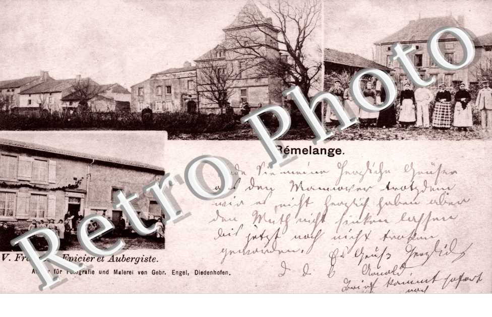 Remelange - V. Francois, epicier et aubergiste