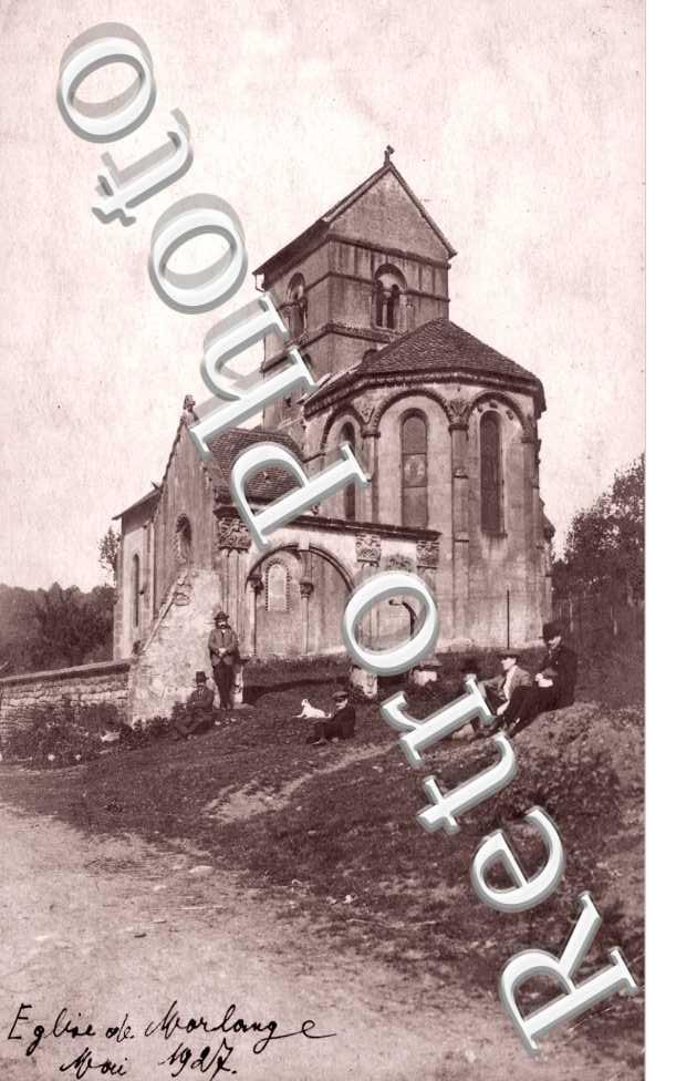  la Chapelle de Morlange en mai 1927 - église