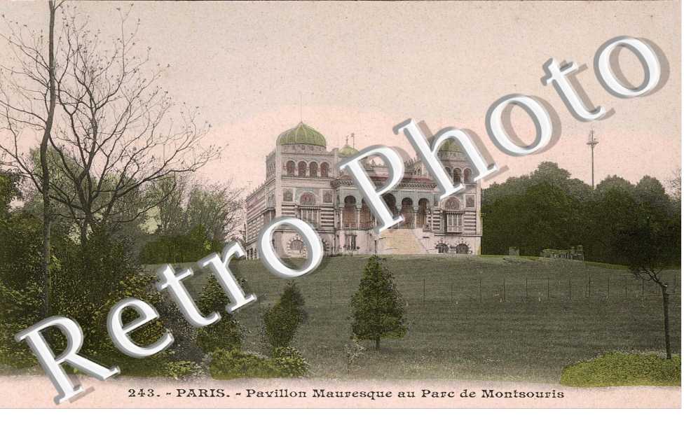 PAVILLON MAURESQUE AU PARC DE MONTSOURIS