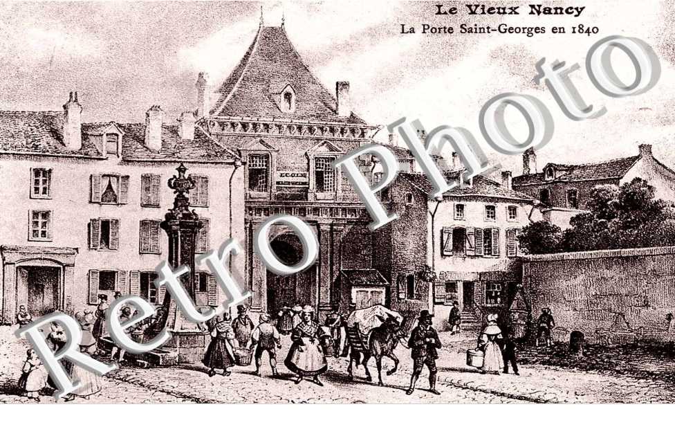 LA PORTE SAINT GEORGES EN 1840