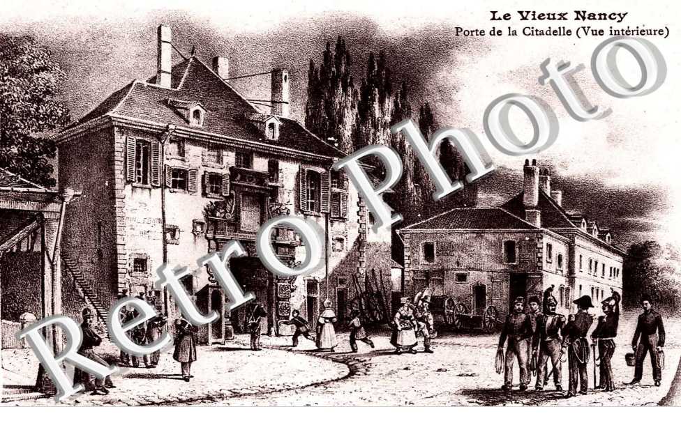 LA PORTE DE LA CITADELLE (VUE INTERIEURE)