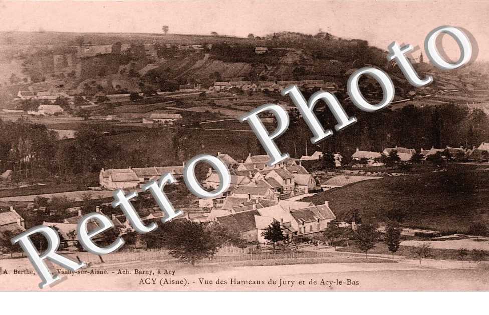 VUE DES HAMEAUX DE JURY ET DE ACY LE BAS