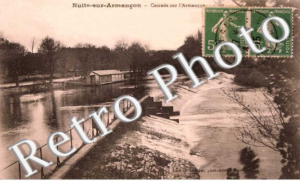 cascade sur l' Armancon