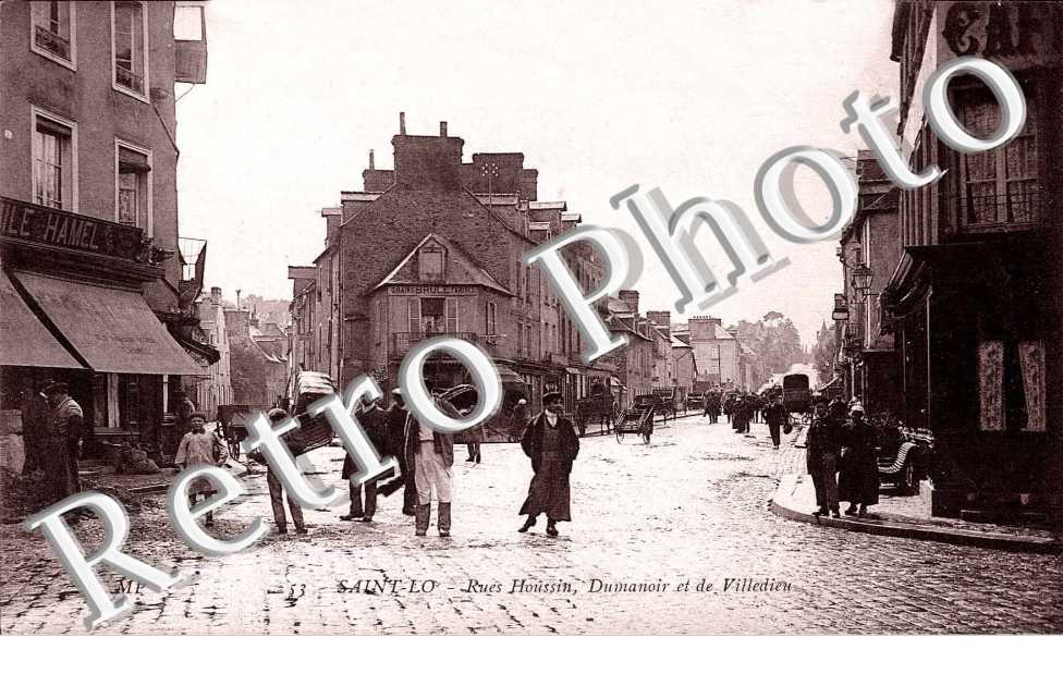 Rue Houssin, Dumanoir et de Villedieu