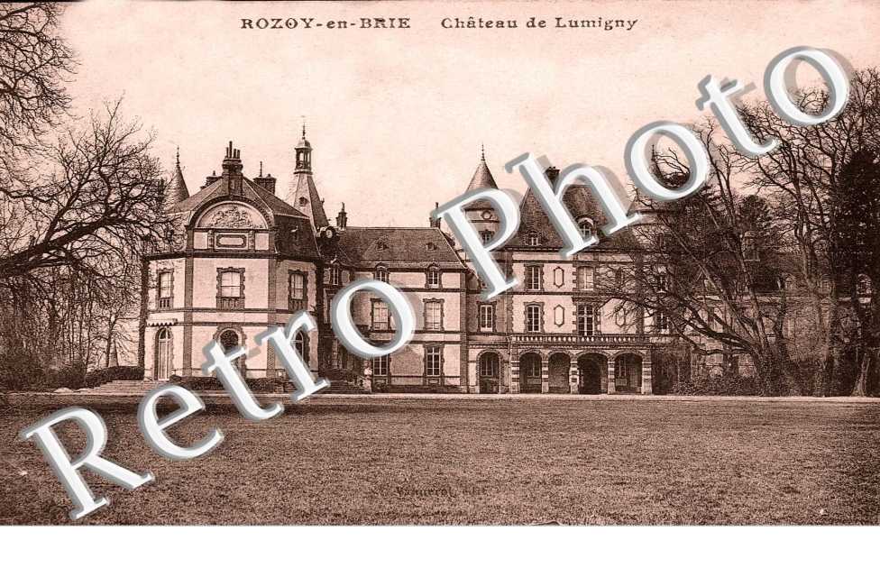 Rozoy-en-Brie, chateau de Lumigny