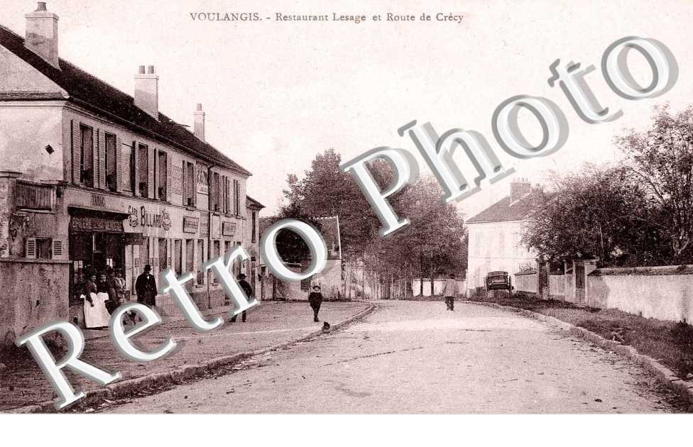 Restaurant Lesage et route de Crecy