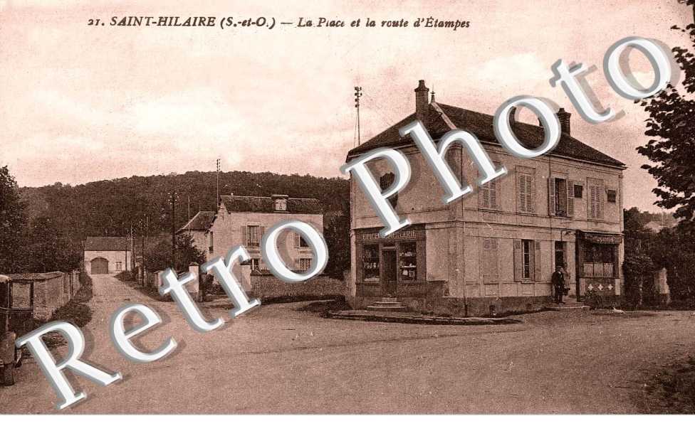La place et route d'Etampes