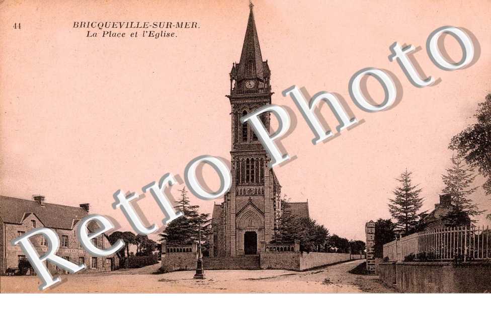 La place et l'eglise