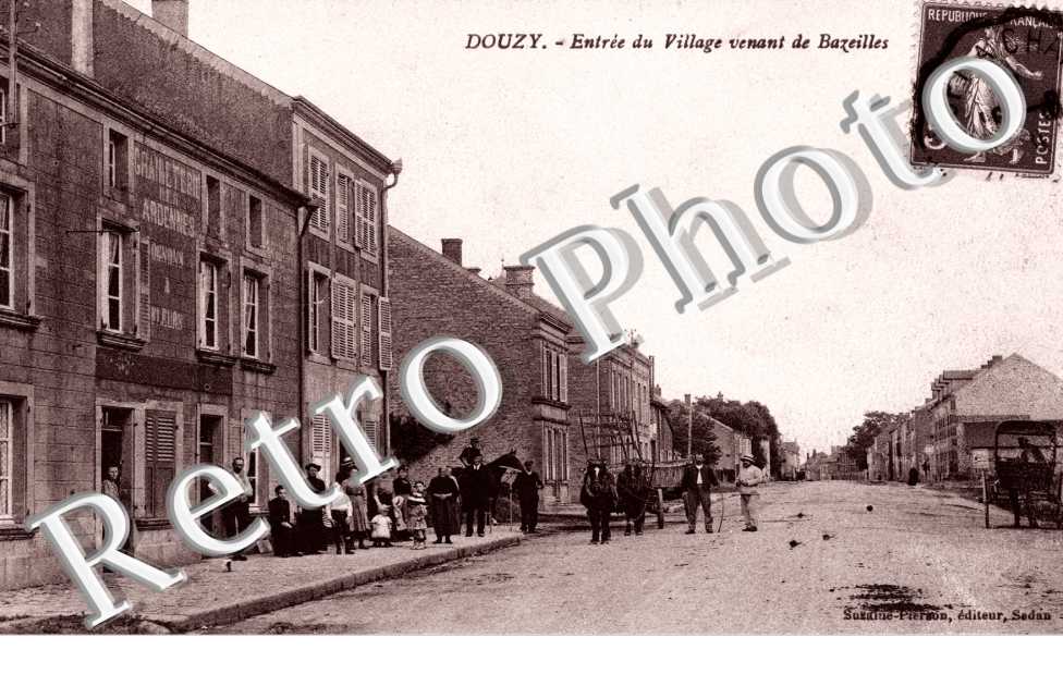 entree du village venant de Bazeilles