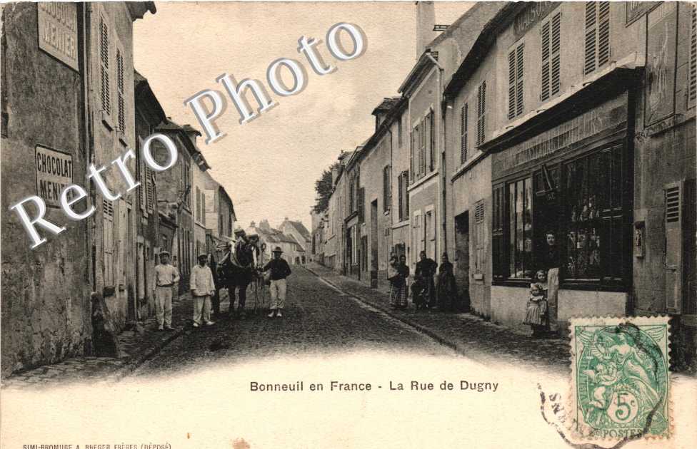 La rue de Dugny