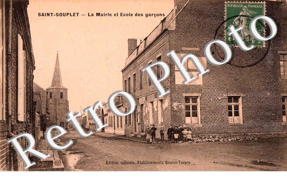 Mairie et ecole des garcons