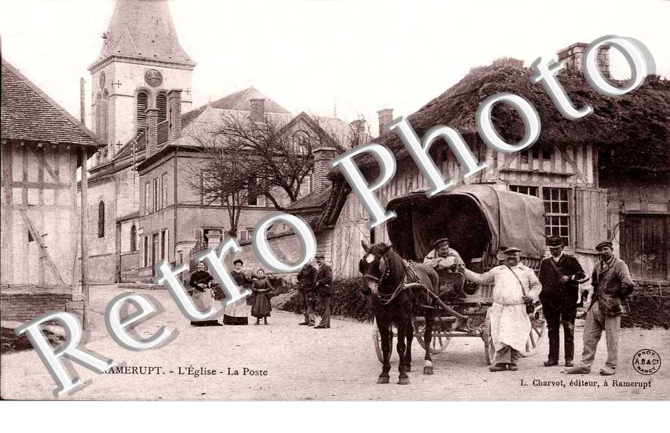l'eglise, la poste
