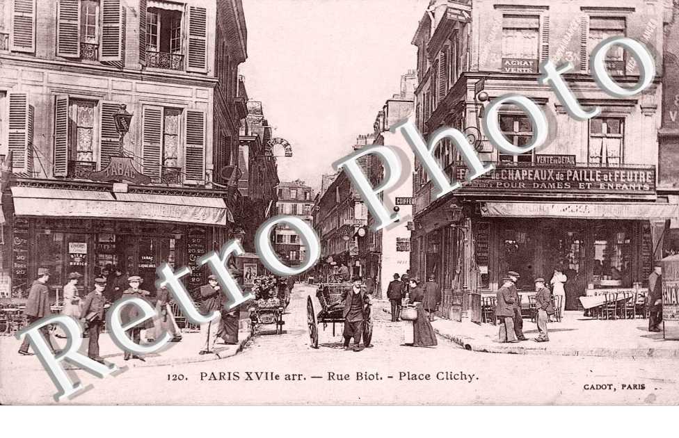 Rue Biot, Place Clichy