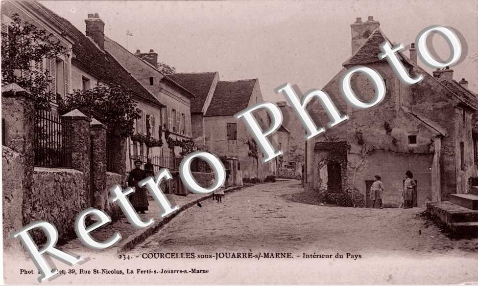 Courcelles sous jouarre sur Marne - Interieur du pays