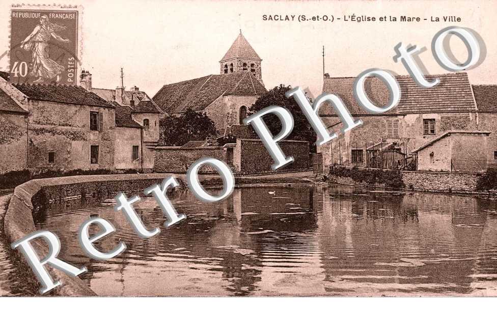 L'EGLISE ET LA MARE