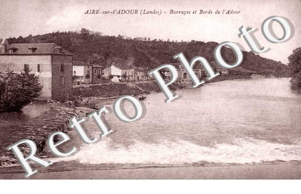 Barrages et bords de l'Adour