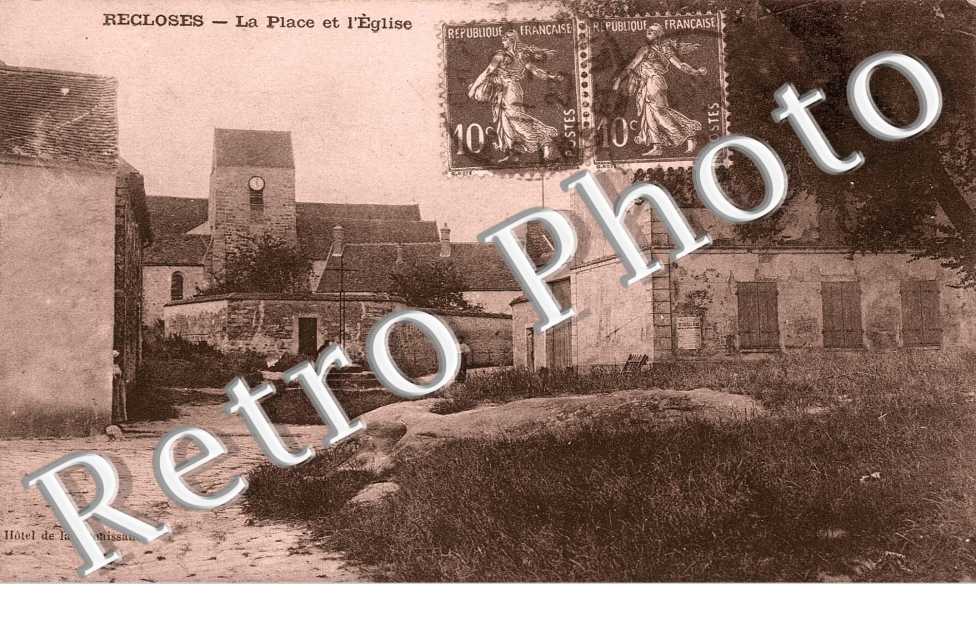 La place et l'eglise