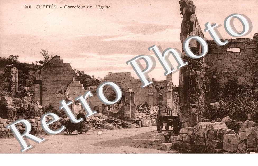 carrefour de l'eglise - Ruines