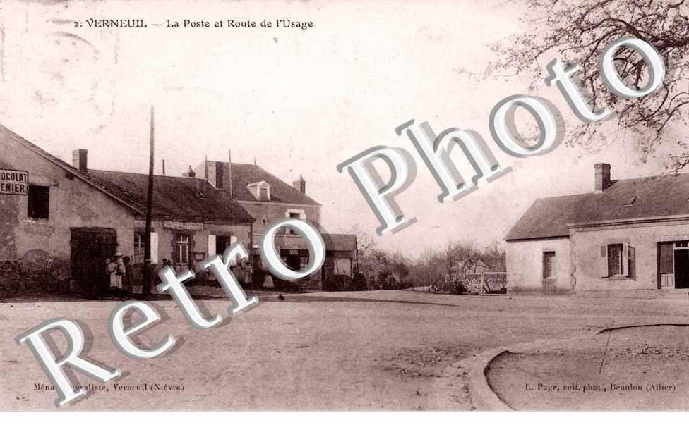 la poste et route de l' Usage