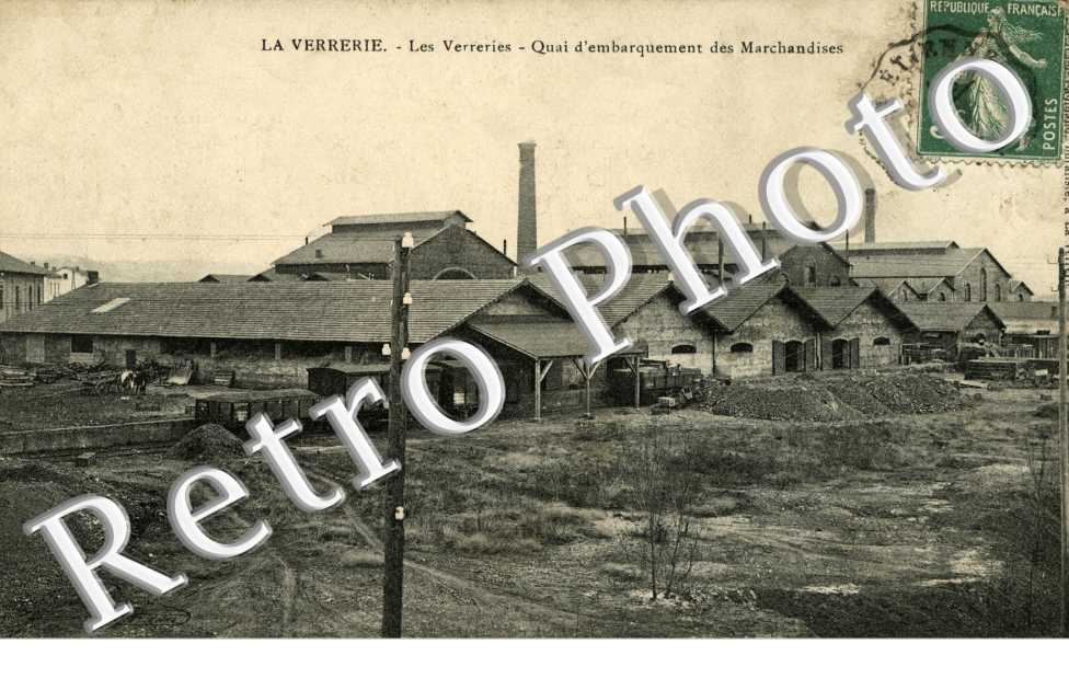 Les Verreries - quai d'embarquement des marchandises
