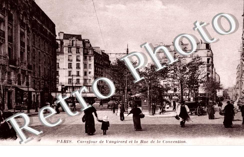 Carrefour de Vaugirars et rue de la Convention