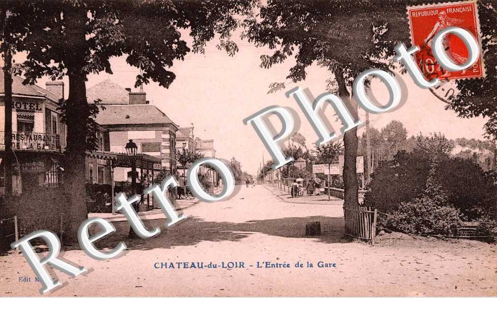 Entree de la gare