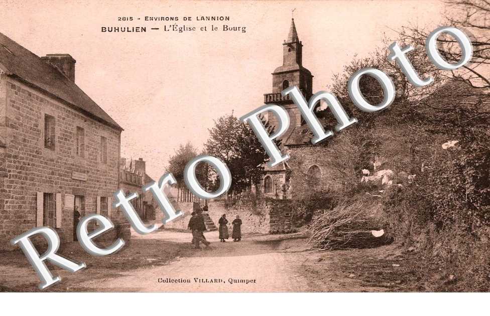 Buhulien - l'eglise et le bourg