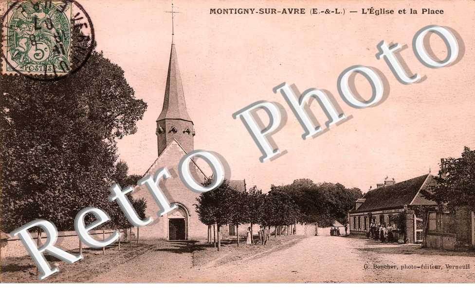 l' eglise et la place