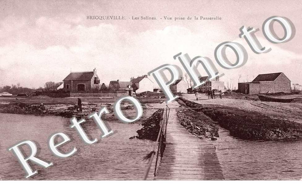 Les salines - vue de la passerelle