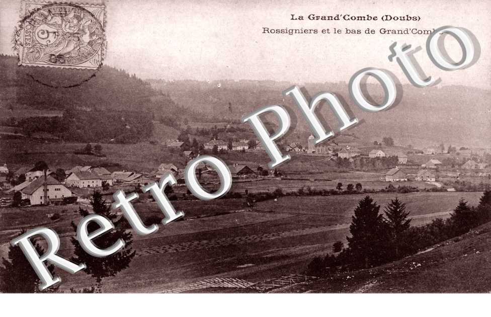 Rossigniers et le bas de Grand'Combe