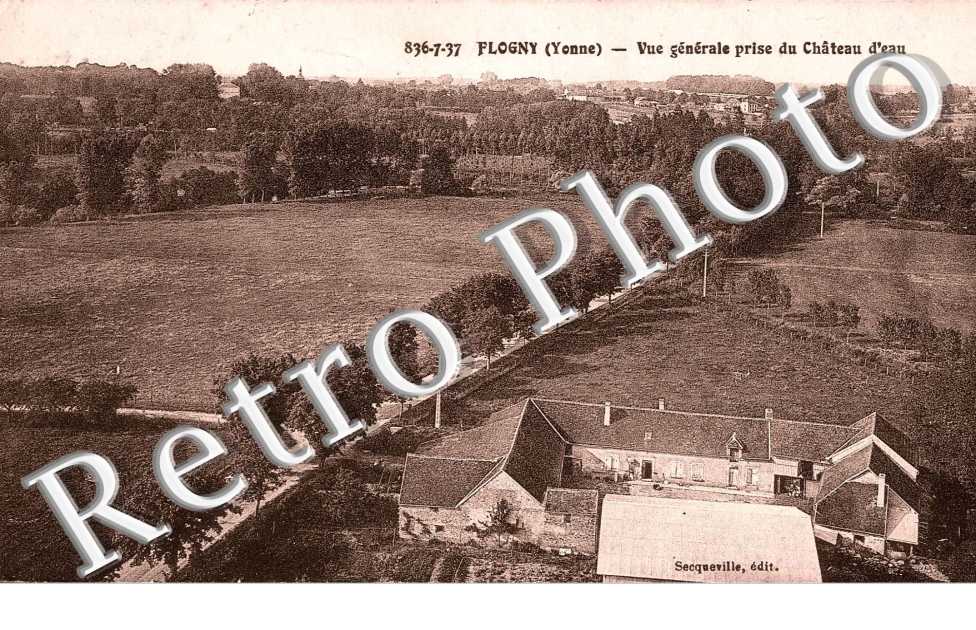 vue generale prise du chateau d'eau