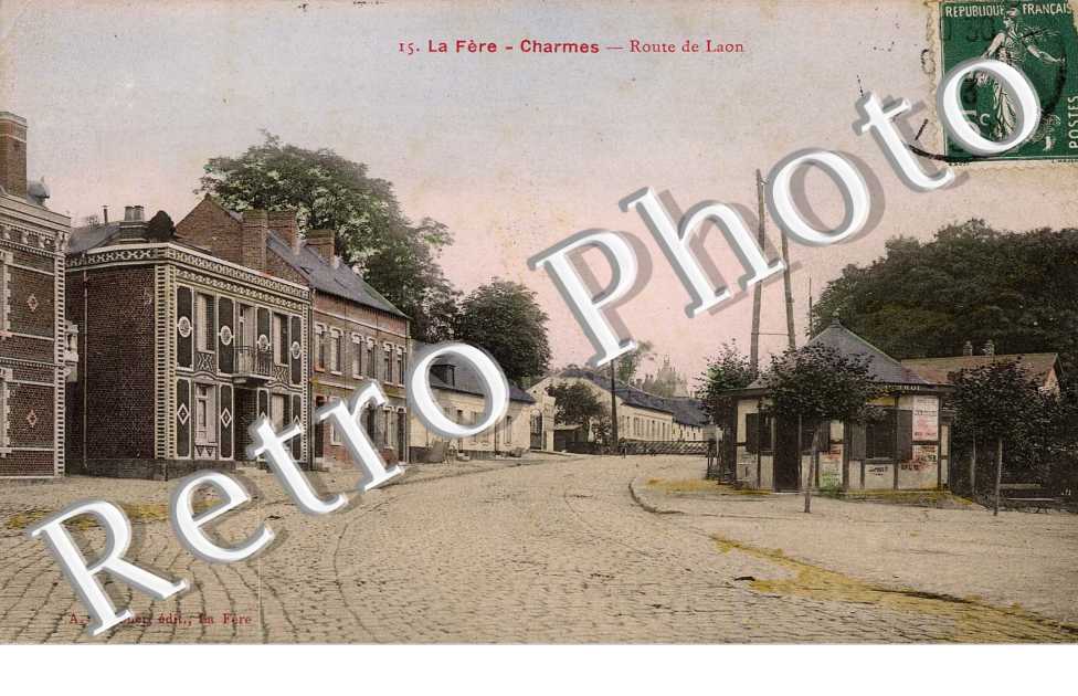 La Fere - Route de Laon