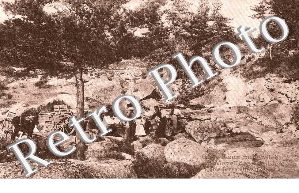 Les eaux minerales du Mazel des Laubies