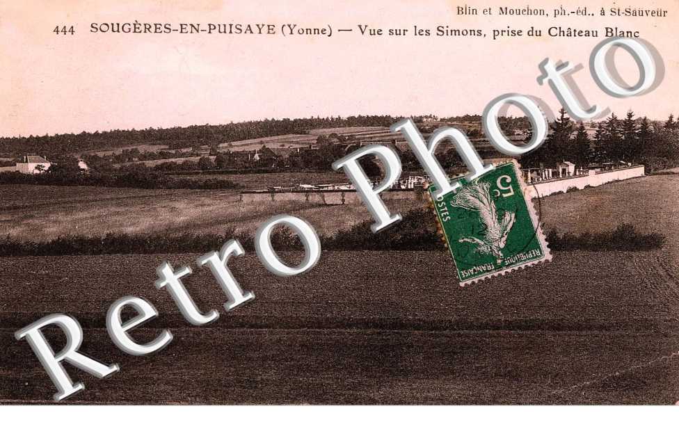 Vue sur les Simons prise du Château Blanc