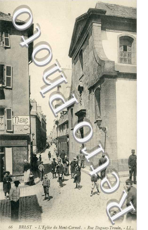Rue Duguay Trouin -  L'église du Mont Carmel