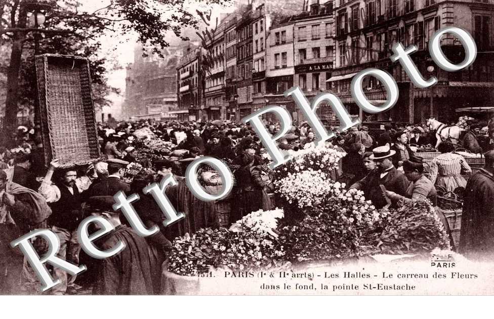 Les Halles Le carreau des fleurs