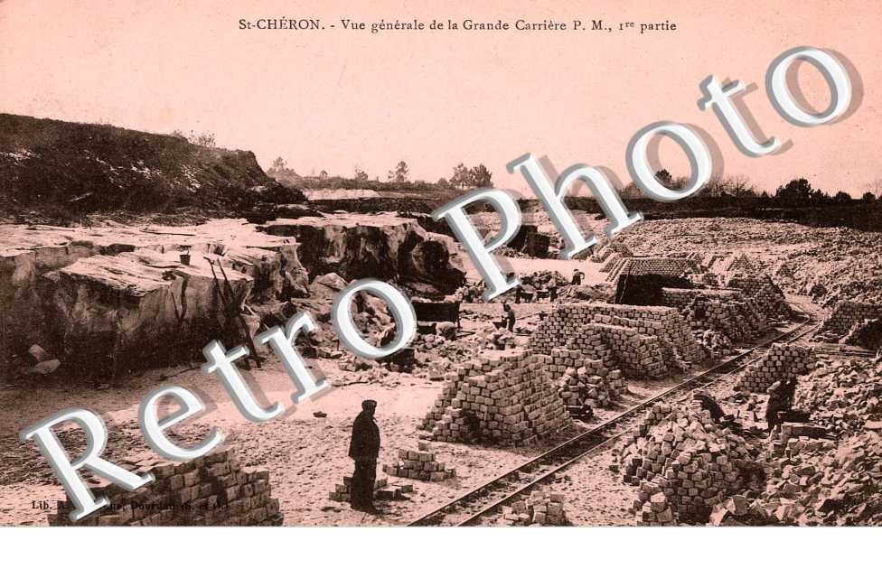 Vue generale de la grande carriere