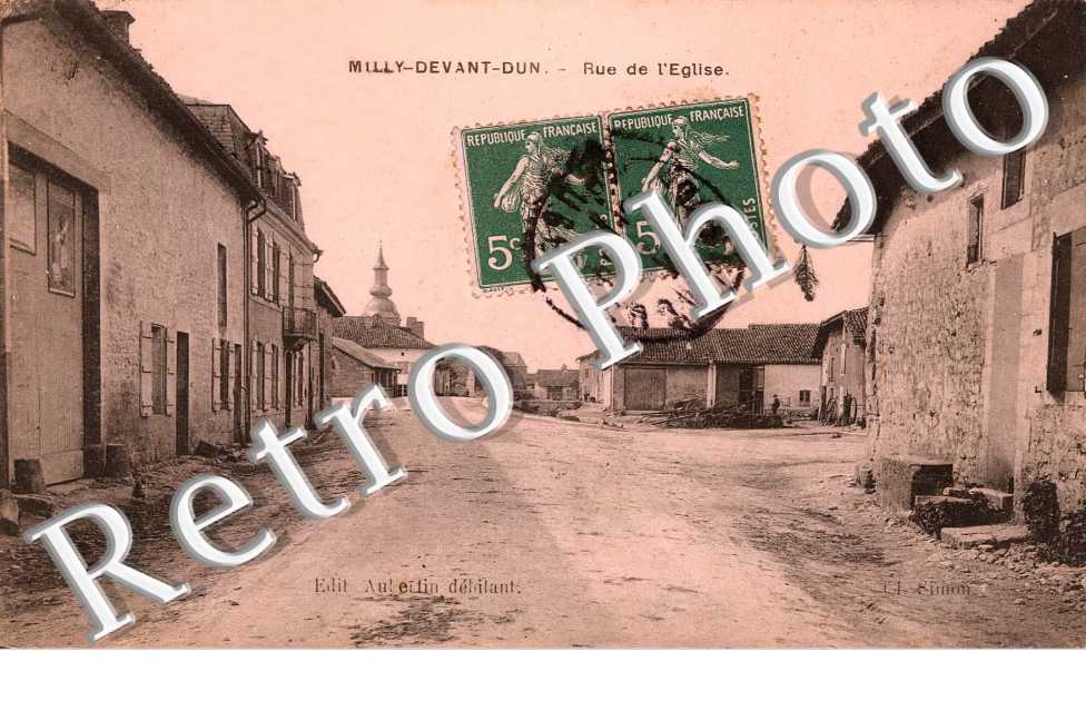 Milly-devant-Dun - rue de l'eglise