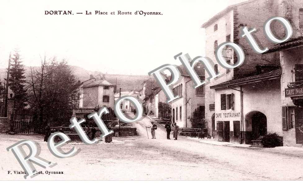 La place et route d'Oyonnax