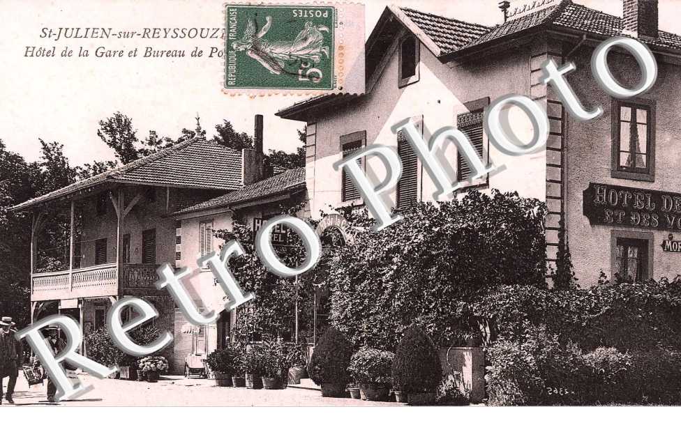 Hotel de la gare et bureau de poste