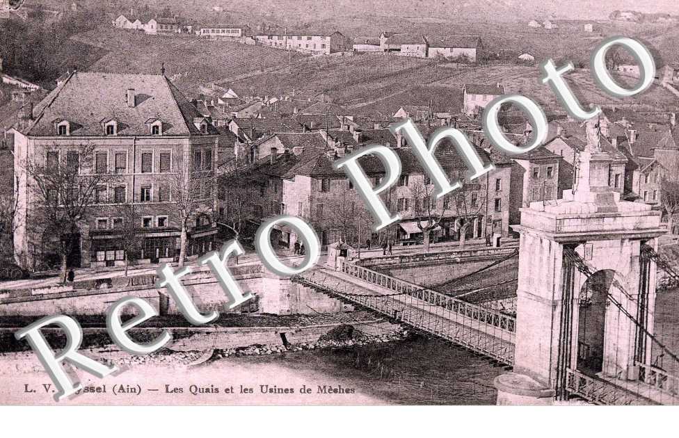 Les quais et les usines de Meches
