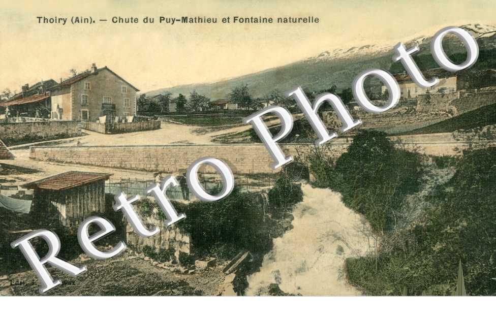 Chute du Puy Mathieu et Fontaine Naturelle