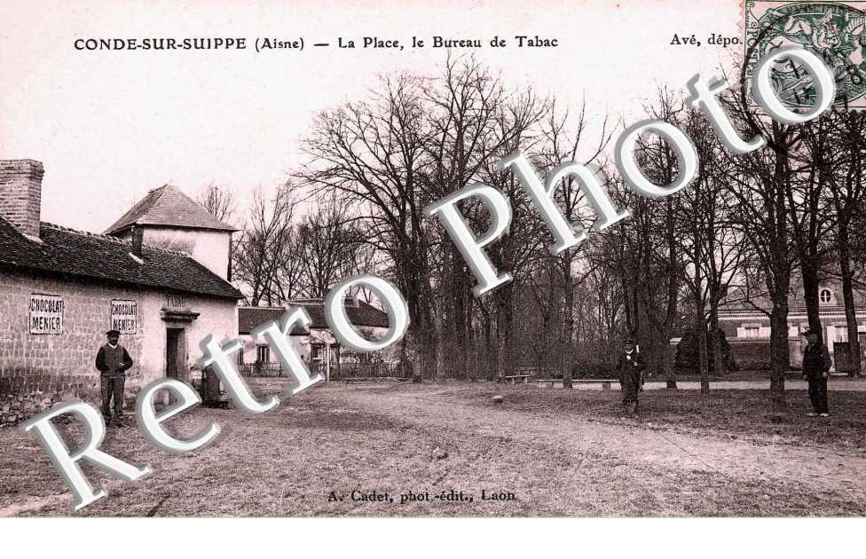 la place, le bureau de tabac