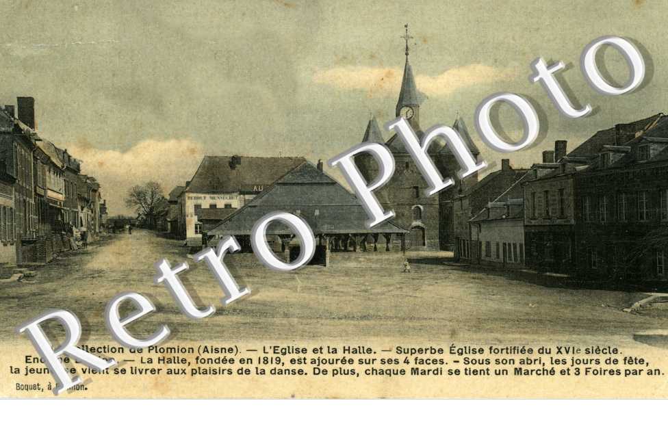 L'eglise et la halle