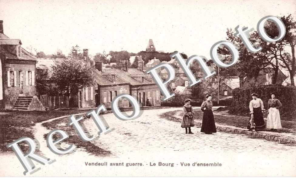 Le bourg vue d'ensemble