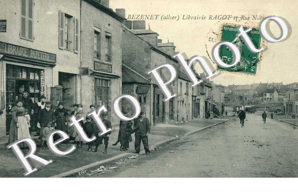 librairie Ragot et rue nationale