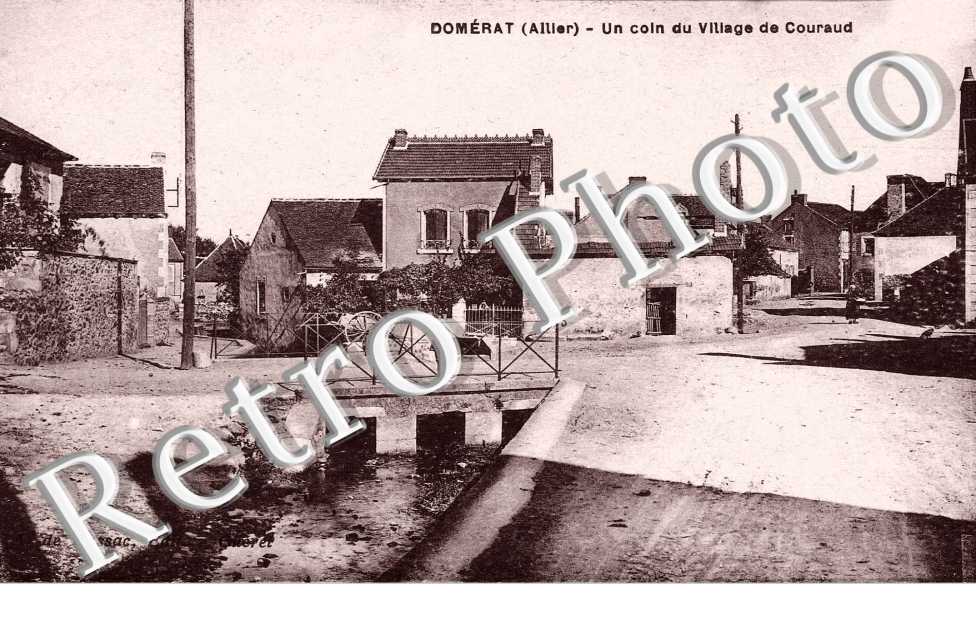 un coin du village de Couraud
