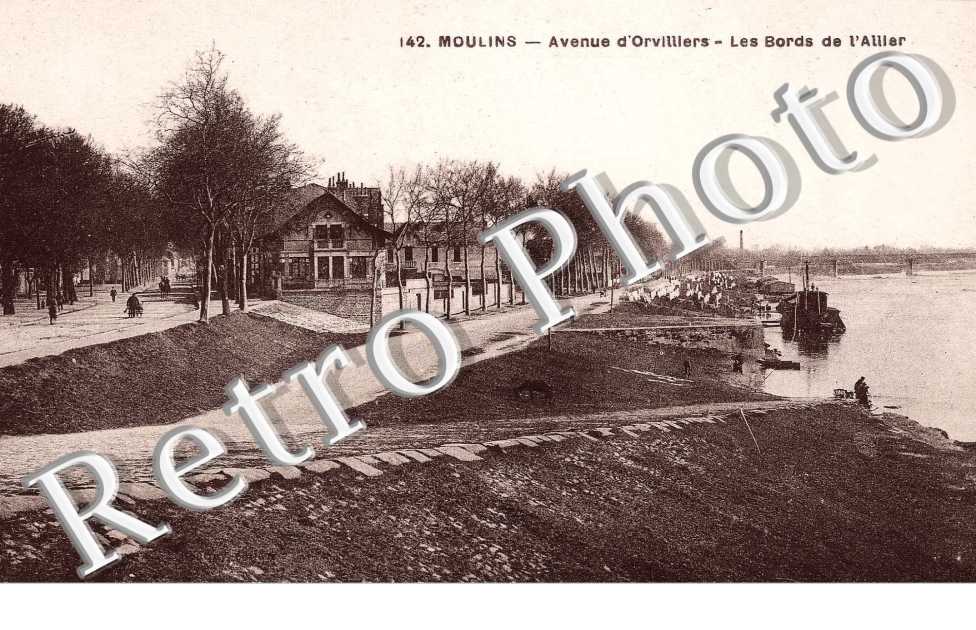 avenue d'orvilliers les bords de l'Allier